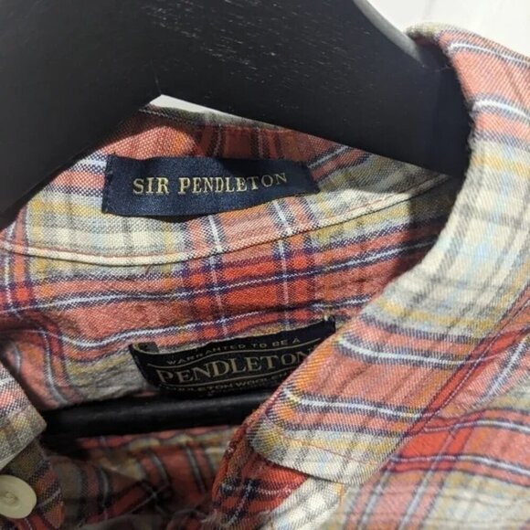 Pendleton | Sir Pendleton plaid wool button down shirt - Picture 5 of 7